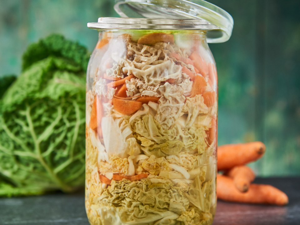 Bild zum Rezept: Fermentierter Wirsingkohl