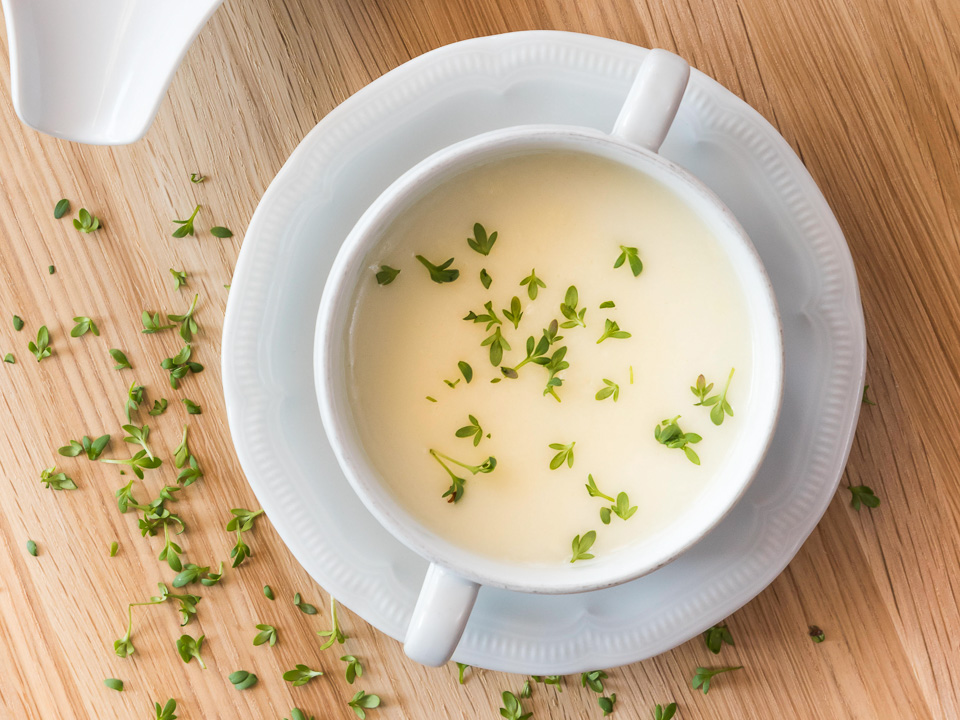 Spargelcremesuppe